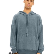 Front view of FWD Fashion Sueded Fleece Hoodie