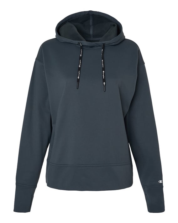 Front view of Women’s Sport Hooded Sweatshirt