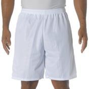 Front view of Adult Tricot Mesh Short
