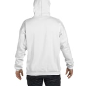 Back view of Adult 9.7 Oz. Ultimate Cotton® 90/10 Pullover Hooded Sweatshirt