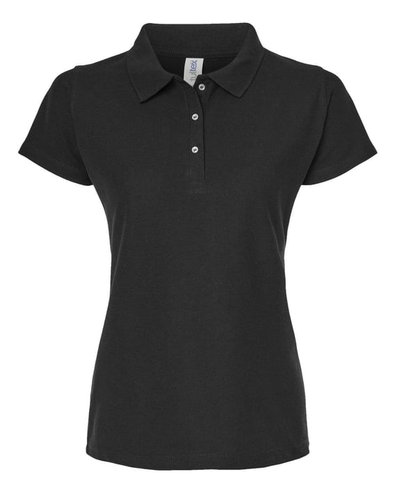 Front view of Women’s 50/50 Sport Pique Polo