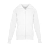 Front view of Youth Santa Cruz Full-Zip Hooded Sweatshirt
