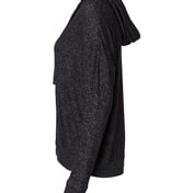 Side view of Women’s Cuddle Fleece Hooded Pullover