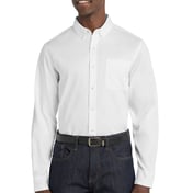 Front view of Long Sleeve SuperPro React Twill Shirt