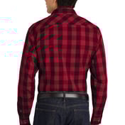 Back view of Everyday Plaid Shirt