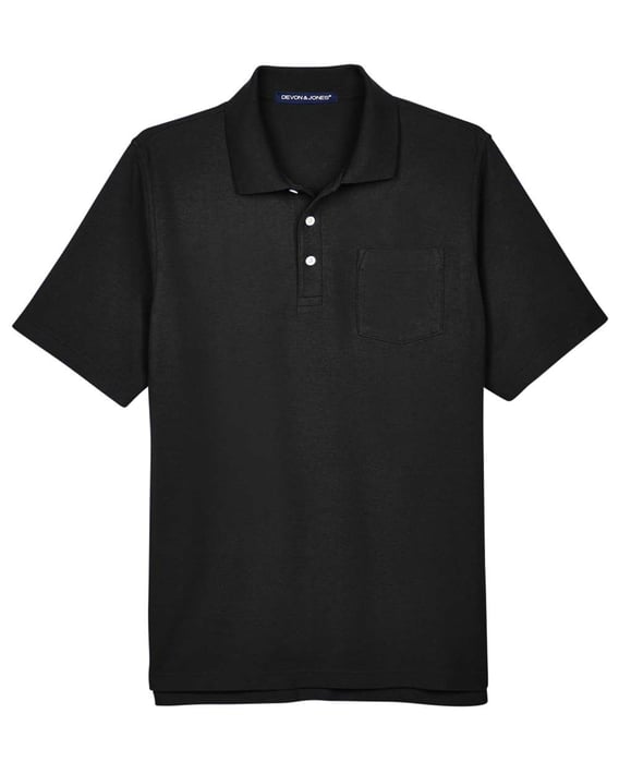 Front view of DRYTEC20™ Performance Pocket Polo