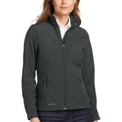 Front view of Women’s Shaded Crosshatch Soft Shell Jacket
