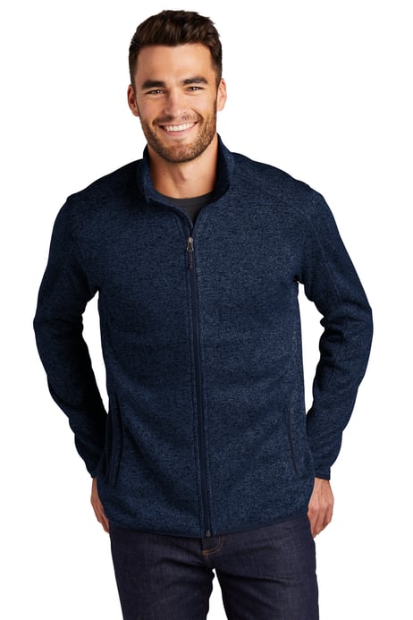 Front view of Sweater Fleece Jacket