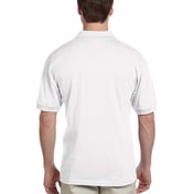 Back view of Adult 6 Oz. 50/50 Jersey Polo