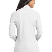 Back view of Women’s Dimension Knit Dress Shirt