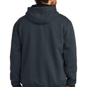 Back view of Rain Defender &reg; Rutland Thermal-Lined Hooded Zip-Front Sweatshirt