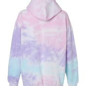 Back view of Tie-Dyed Hooded Sweatshirt