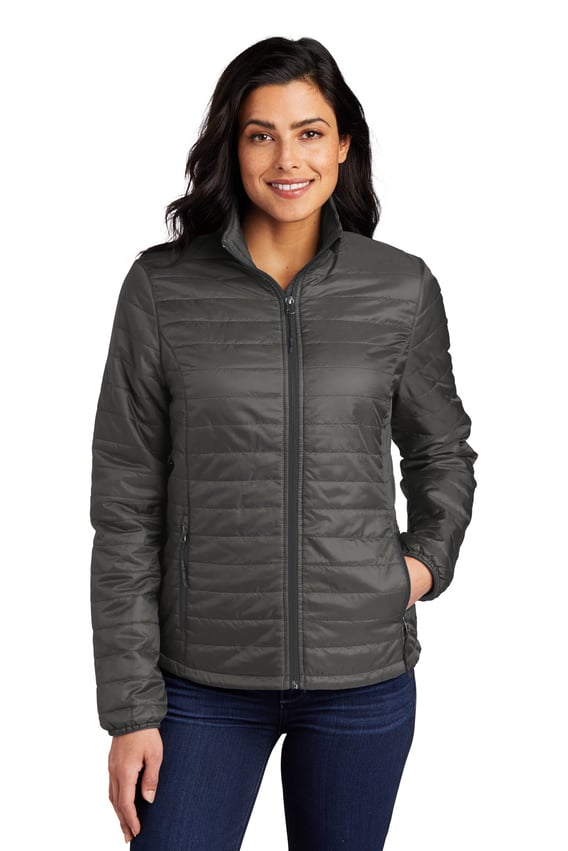 Front view of Women’s Packable Puffy Jacket