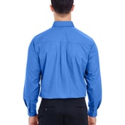 Back view of Men’s Easy-Care Broadcloth