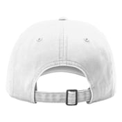 Back view of Peach Twill Dad Hat