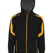Front view of Charger Hooded Jacket