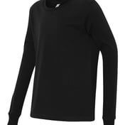 Side view of Youth Jersey Long Sleeve Tee