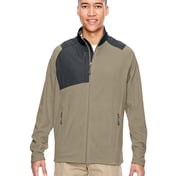Front view of Men’s Excursion Trail Fabric-Block Fleece Jacket
