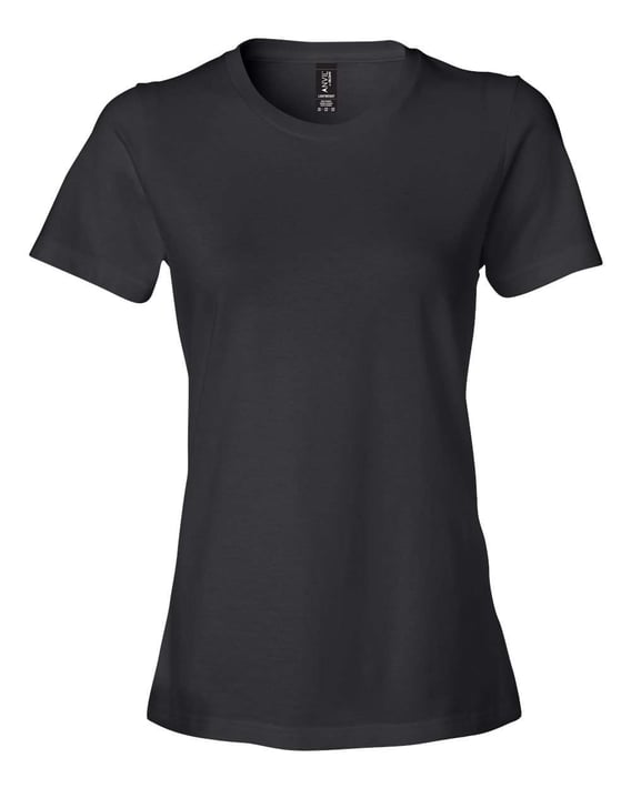 Front view of Softstyle® Women’s Lightweight T-Shirt