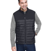 Front view of Men’s Summit Puffer Body Softshell Vest