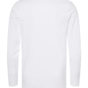 Back view of Premium Cotton Long Sleeve T-Shirt