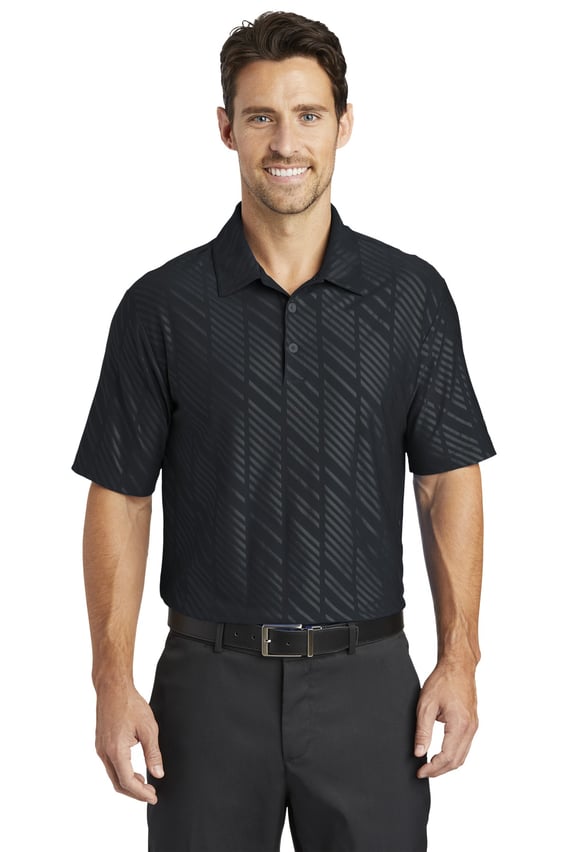 Front view of Dri-FIT Embossed Polo