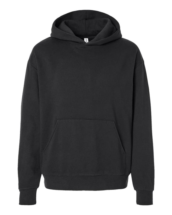 Front view of Avenue Hooded Sweatshirt