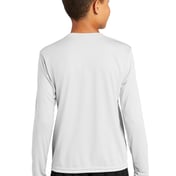 Back view of Youth Long Sleeve PosiCharge&reg; Competitor Tee