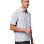 Side view of Eclipse Jacquard Polo