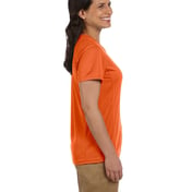 Side view of Ladies’ 4.2 Oz. Athletic Sport T-Shirt