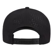 Back view of 5-Panel Snapback With Perforated Cap