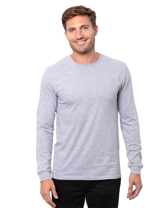 Front view of Threadfast Apparel Epic Unisex Long-Sleeve T-Shirt