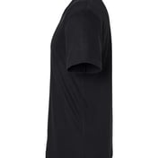 Side view of CVC V-Neck Tee