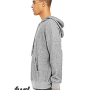 Side view of FWD Fashion Sueded Fleece Hoodie