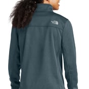 Back view of Chest Logo Ridgewall Soft Shell Jacket