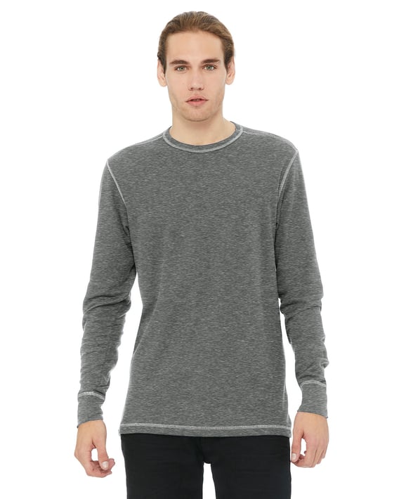 Front view of Men’s Thermal Long-Sleeve T-Shirt