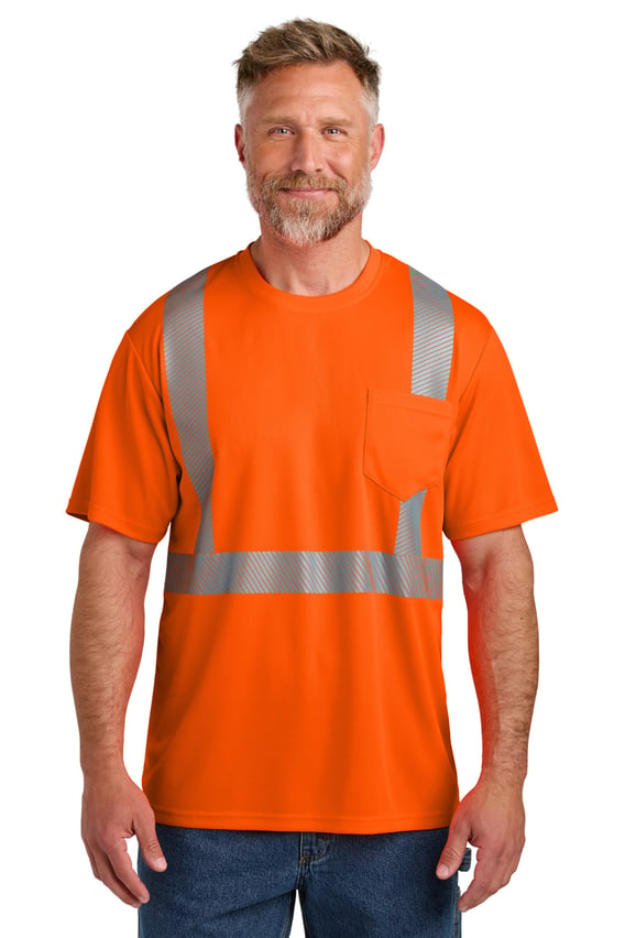 Front view of ANSI 107 Class 2 Segmented Tape Tee