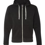 Front view of Triblend Full-Zip Hooded Sweatshirt