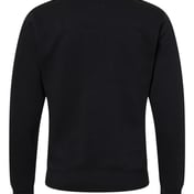 Back view of Triblend Fleece Crewneck Sweatshirt