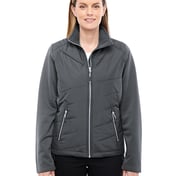 Front view of Ladies’ Quantum Interactive Hybrid Insulated Jacket