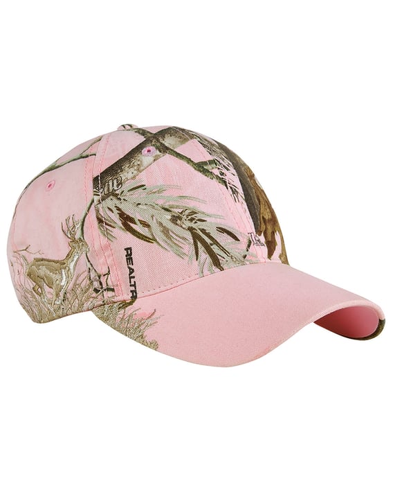 Front view of Relaxed Fit Running Buck Cap