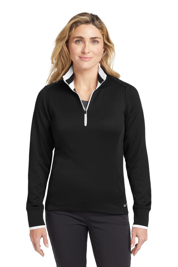 Front view of Women’s Dri-FIT 1/2-Zip Cover-Up