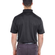 Back view of Men’s Cool & Dry Jacquard Stripe Polo