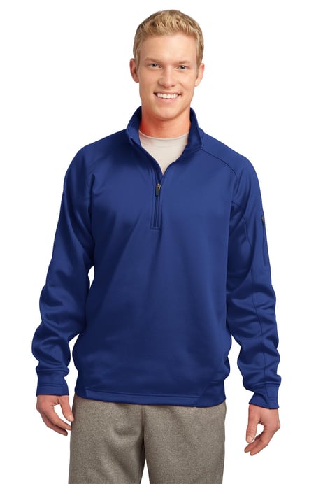 Front view of Tech Fleece 1/4-Zip Pullover