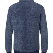 Back view of Aspen Fleece Quarter-Zip Sweatshirt