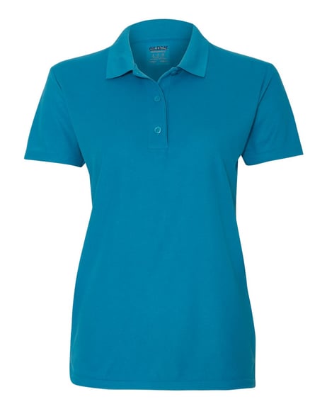 Front view of Performance® Women's Double Piquéé Polo
