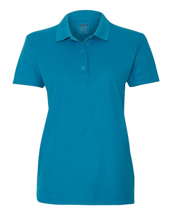 Front view of Performance® Women’s Double Piquéé Polo