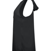 Side view of Women’s B-Core Racerback Hooded Tank Top