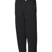 Side view of Open-Bottom Sweatpants