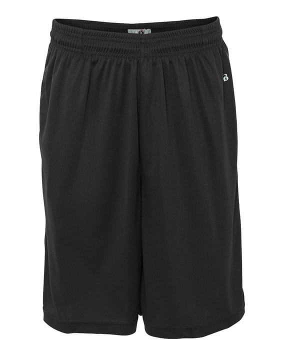 Front view of B-Core 10″ Shorts With Pockets